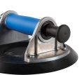 Pojedyncza przyssawka Veribor, na pompkę, aluminium, do 120 kg, śr. 213 mm, w walizce
