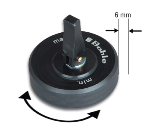 Centrownik mimośrodowy Verifix, śr. 36.5 mm, mimośród śr. 47.5 mm, zakres regulacji 6 mm