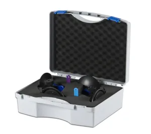 Zestaw dwóch przyssawek kątowych Bohle Verifix Pro 45°, śr. 110 mm, 75x76x75 mm, w walizce